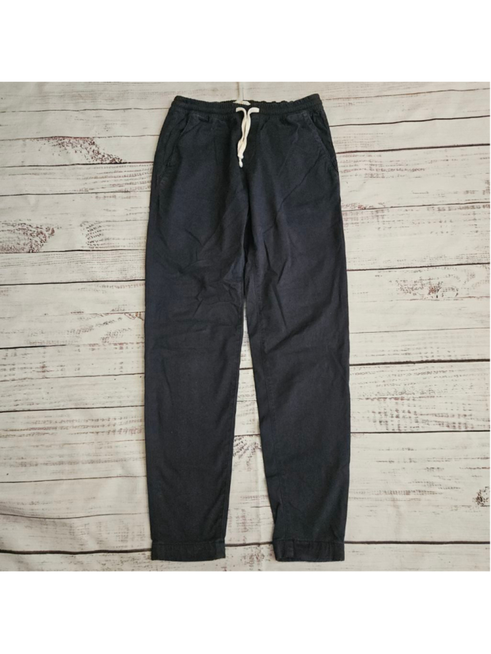 Marine Layer Saturday Slim Fit Jogger Faded Black Mens Medium